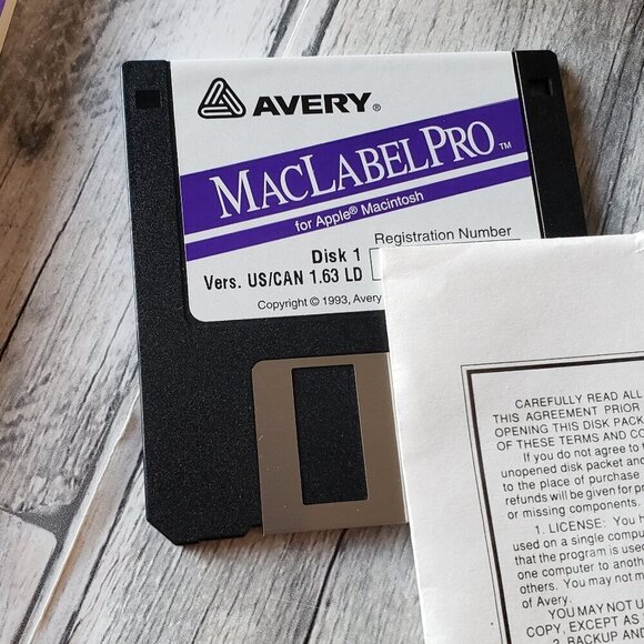 Avery 5117 Maclabel Pro - Picture 3 of 4